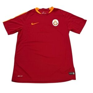 Nike Dri-Fit Galatasaray Football Club Training Jersey, Red & Orange,‎ Sz Large